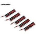 Mohoo - 5pcs uruav 3.8V 450mAh 80C / 160C 1S Lipo Akku PH2.0 Sockel für emax Tinyhawk ii 75mm Tiny7 Happymodel Snapper7 rc Drohne Teile