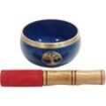 Tibetan Bowl Accessoires Natura Blaues Musikinstrument - 7x12x12cm - Signes Grimalt