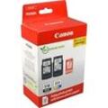 2 Canon Tinten 2970B017 Value Pack PG-510 + CL-511 4-farbig + Papier