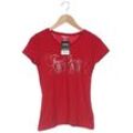 Mustang Damen T-Shirt, bordeaux, Gr. 34