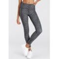 LASCANA ACTIVE Funktionsleggings leo Gr. XS (32/34) für Damen. Mit Allover-Druck. Figurbetont