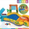 Pool Aufblasbar Dinosaur Play Center 249x191x109 cm 57444NP Intex