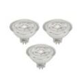 Prios LED-Reflektor GU5,3 4,9W 500lm 36° klar 827 3er-Set