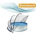 Steinbach Cabrio Dome Ø 440 x 220 cm schwarz - Gartendach & Pooldach für Aufstellpools