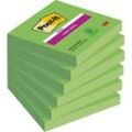 Post-it® Super Sticky Notes Haftnotizen extrastark 6546SA grün 6 Blöcke