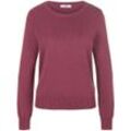 Rundhals-Pullover aus 100% SUPIMA®-­Baumwolle Peter Hahn rot