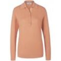 Polo-Pullover aus 100% Premium-Kaschmir Peter Hahn Cashmere braun