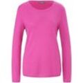 Rundhals-Pullover aus Schurwolle und Kaschmir include pink