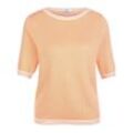 Pullover aus 100% Baumwolle Supima Peter Hahn orange