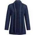 Cardigan 3/4-Arm Peter Hahn blau