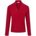 Pullover aus 100% Premium-Kaschmir Modell Vivien Peter Hahn Cashmere rot