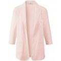 Jersey-Blazer 3/4-Arm Peter Hahn rosé