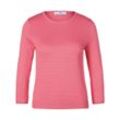 Rundhals-Pullover aus 100% Baumwolle Supima Peter Hahn pink