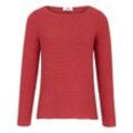 Rundhals-Pullover Peter Hahn rot