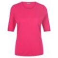 Rundhals-Pullover aus Schurwolle und Kaschmir include pink