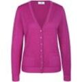 Twinset aus 100% Schurwolle-Pure Tasmanian Wool Peter Hahn pink