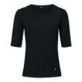 Rundhals-Shirt Modell Velvet Bogner schwarz
