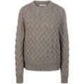 Rundhals-Pullover Peter Hahn beige