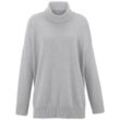 Pullover aus 100% Kaschmir Peter Hahn Cashmere grau