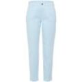 7/8-Hose Modell Chino turn up Mac blau