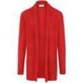 Cardigan aus 100% Schurwolle Peter Hahn rot