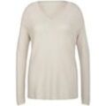 V-Pullover Anna Aura beige