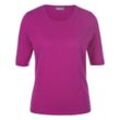 Rundhals-Pullover aus Schurwolle und Kaschmir include pink