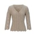 Cardigan Peter Hahn beige