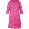 Spitzen-Kleid 3/4-Arm Anna Aura pink