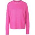 Rundhals-Pullover aus Schurwolle und Kaschmir include pink