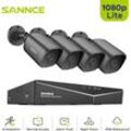 8CH videoüberwachungskit dvr 4 kameras 2MP system 0TB - Sannce