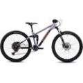 Mountainbike GHOST "Riot Youth Pro AL U" Gr. 39, lila (helllila, orange, schwarz), Fahrräder, 39cm, 27,5 Zoll (69,85cm), für Damen und Herren, Kettenschaltung