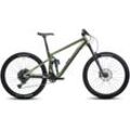 Mountainbike GHOST "Riot AM AL Universal" Fahrräder Gr. 42cm, 27,5 Zoll (69,85cm), grün (grau, olivgrün) für Damen und Herren, Kettenschaltung