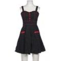 Hell Bunny Damen Kleid, schwarz, Gr. 36