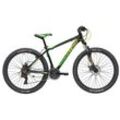 Mountainbike ADRIATICA "RC-K" Gr. 38, schwarz (schwarz, schwarz), Fahrräder, 38cm, 27,5 Zoll (69,85cm), für Herren, Kettenschaltung