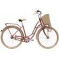 Tourenrad FASHION LINE Fahrräder Gr. 48 cm, 28 Zoll (71,12 cm), rosegold (kupferfarben) Bestseller Fahrräder für Damen, Nabenschaltung