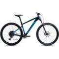 Mountainbike GHOST "Nirvana Tour SF Universal" Gr. 44, blau (dunkelblau, hellblau), Fahrräder, 44cm, 29 Zoll (73,66cm), für Damen und Herren, Kettenschaltung