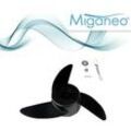 Miganeo® Ersatzpropeller drei-flüglig für Elektormotor TRS40 & TRS46