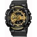 Chronograph CASIO G-SHOCK "GA-110GB-1AER", schwarz, Armbanduhren, Herren, Quarzuhr, Armbanduhr, Herrenuhr, digital, bis 20 bar wasserdicht