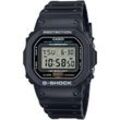 Chronograph CASIO G-SHOCK, schwarz (schwarz, schwarz, grau), Armbanduhren, Herren, Quarzuhr, Armbanduhr, Herrenuhr, digital,retro,bis 20 bar wasserdicht