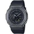 Chronograph CASIO G-SHOCK "GM-2100BB-1AER" Armbanduhren schwarz Herren Quarzuhr, Armbanduhr, Herrenuhr, digital, bis 20 bar wasserdicht