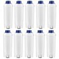 10x Trade-shop Wasser-Filter für DeLonghi ecam 24.450.S 24.467.S 25.120.B 25.457.B 25.457.S ECAM-260 26.455 26.455.BLB 26.455.C 26.455.GYB /