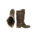 Buffalo London Damen Stiefel, beige, Gr. 36