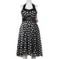 Hell Bunny Damen Kleid, schwarz, Gr. 44