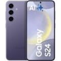 SAMSUNG Smartphone "Galaxy S24 128GB" Mobiltelefone AI-Funktionen lila (cobalt violet) Smartphone Android Bestseller