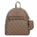 Guess Power Play City Rucksack 30 cm latte logo