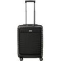 TITAN® 4-Doppelrollen-Trolley, Hartschale, TSA-Schloss, schwarz