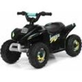 6V Elektro Kinderquad 2,8-4,6 km/h, Mini Elektroquad, Kinderauto, Kindermotorrad, Kinder Quad, Elektroauto für Kinder ab 3 Jahren Schwarz - Costway