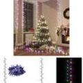 LED-Lichterkette mit 2000 LEDs Pastell Mehrfarbig 45 m pvc - Weihnachtsbeleuchtung - The Living Store