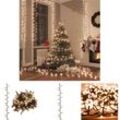 The Living Store LED-Lichterkette mit 2000 LEDs Warmweiß 45 m pvc - Weihnachtsbeleuchtung